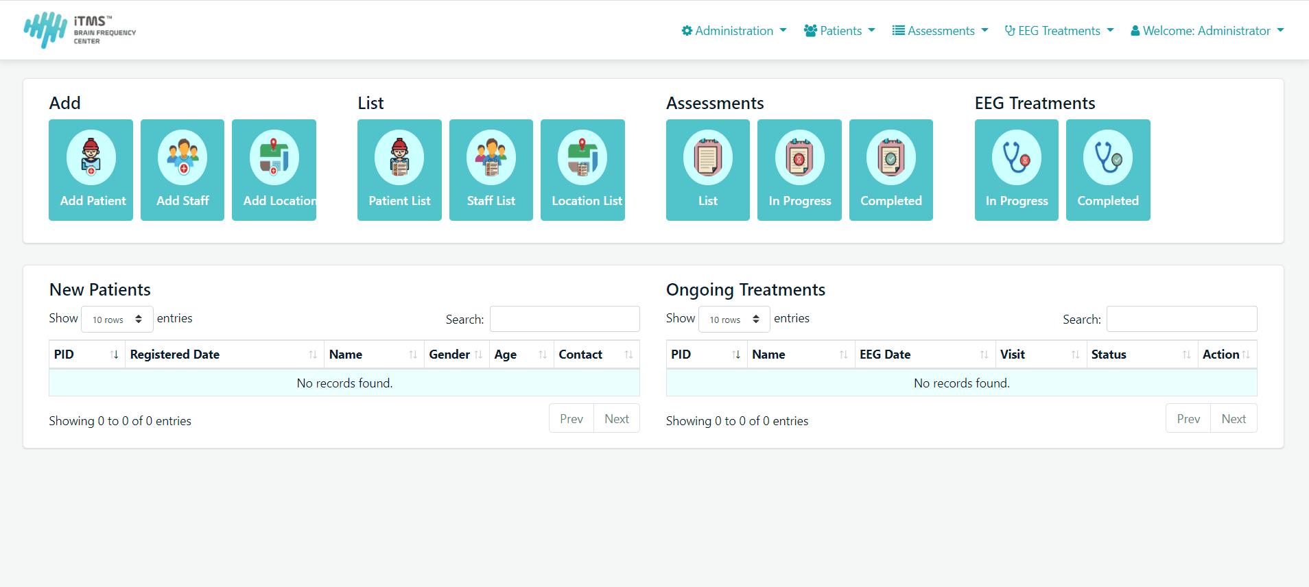 Screenshot of The Brain Frequency AI System